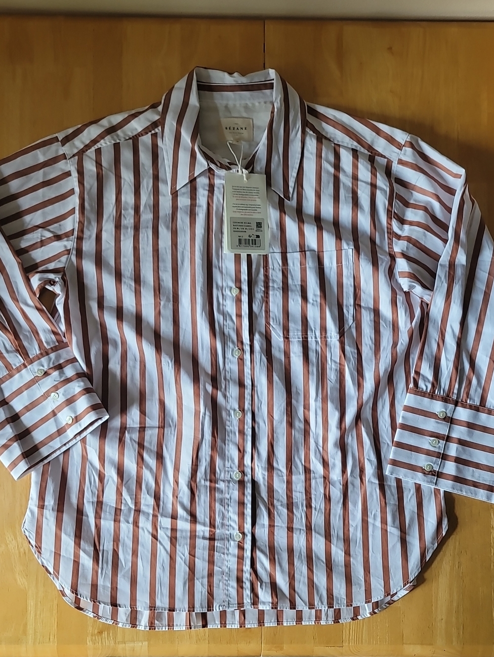 Sézane Sezane Bilma Shirt NWT - Picture 2 of 12
